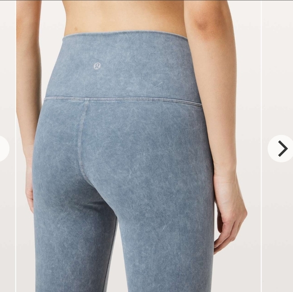 Lululemon Wunder Under High-Rise Tight 25" Full-On Luxtreme Washed Moon Blue 12 - Picture 6 of 15